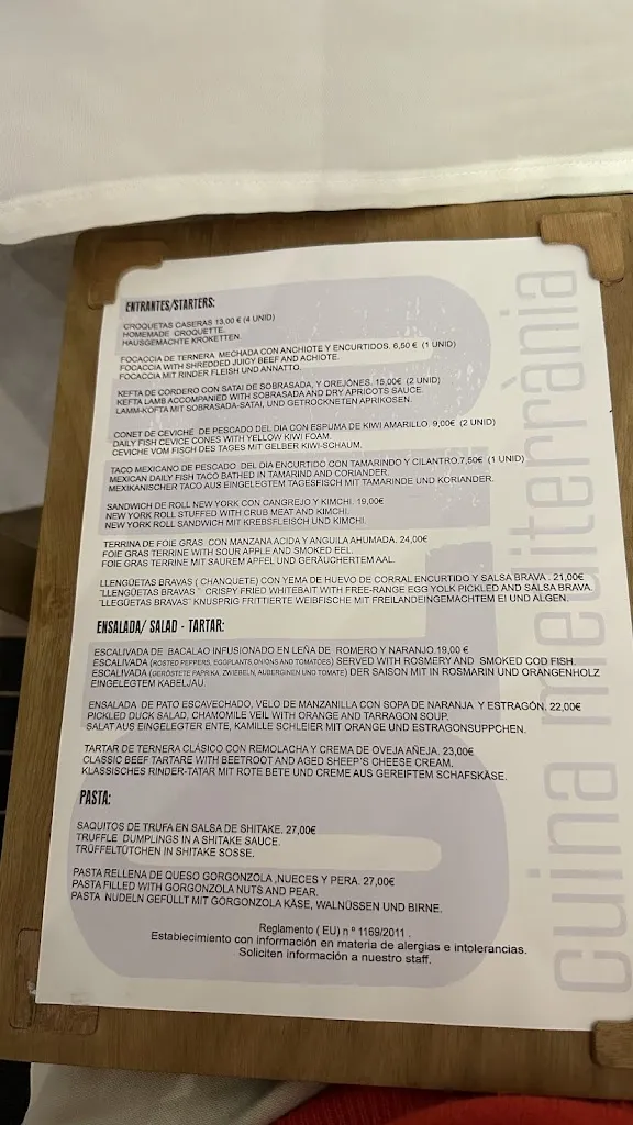 Menu_OLIU Restaurante_Andratx_image_1