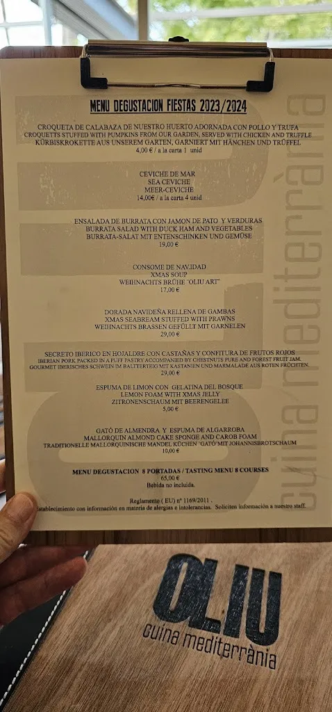 Menu_OLIU Restaurante_Andratx_image_3