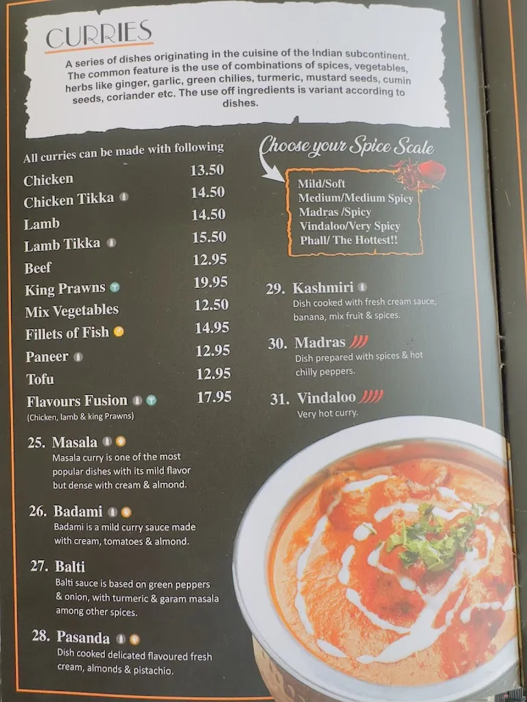 Menu_Flavours of India_Andratx_image_1