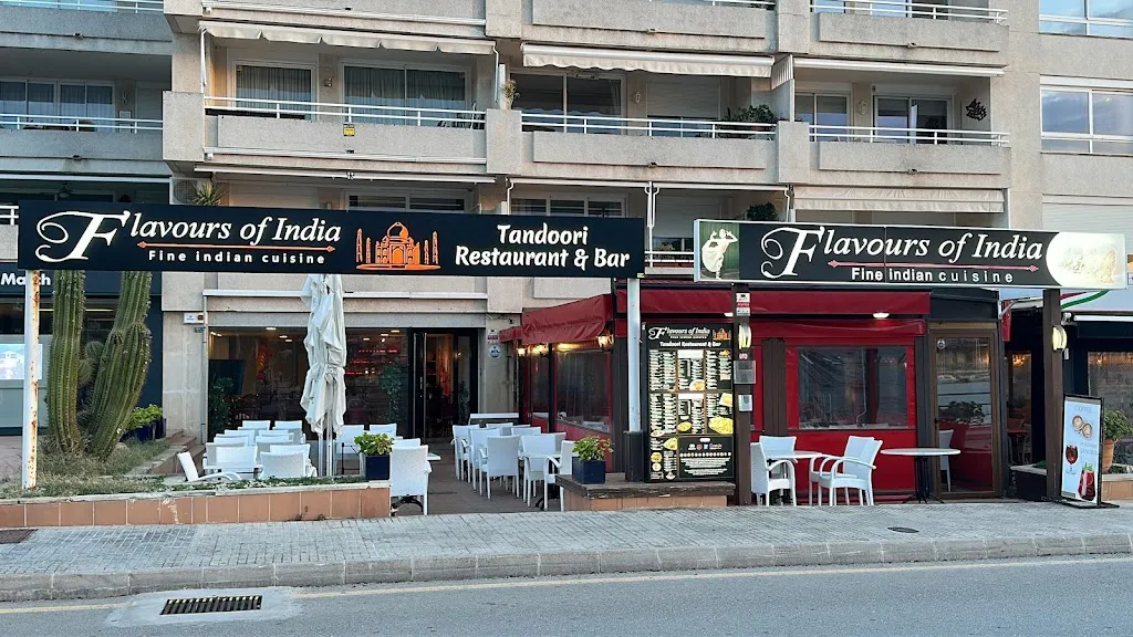 Flavours of India restaurant in Andratx