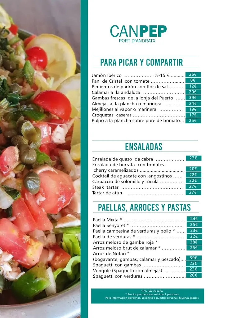 Menu_Restaurante Can Pep Puerto Andratx_Andratx_image_3