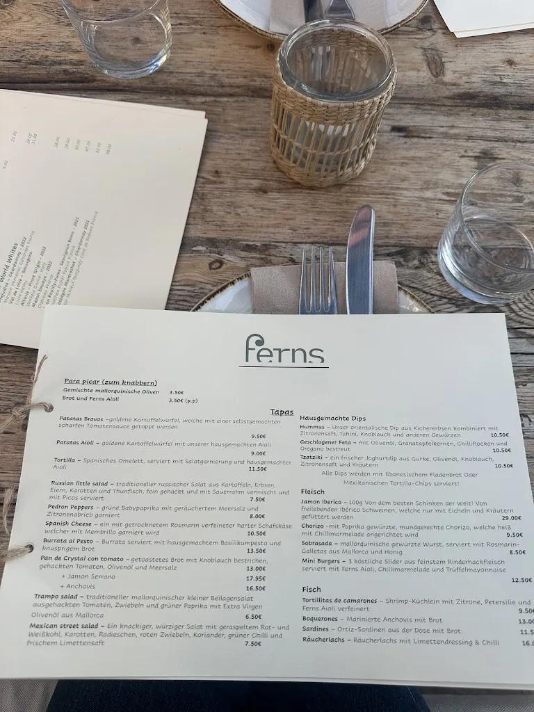 Menu_Ferns Wine & Tapas_Andratx_image_1