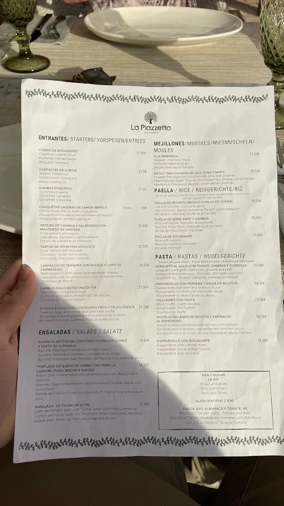 Menu_La Piazzetta Port d'Andratx_Andratx_image_3