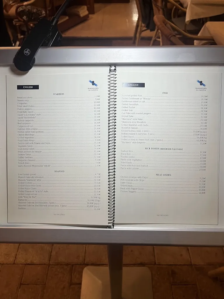 Menu_Marisquería LA GALLEGA_Andratx_image_1
