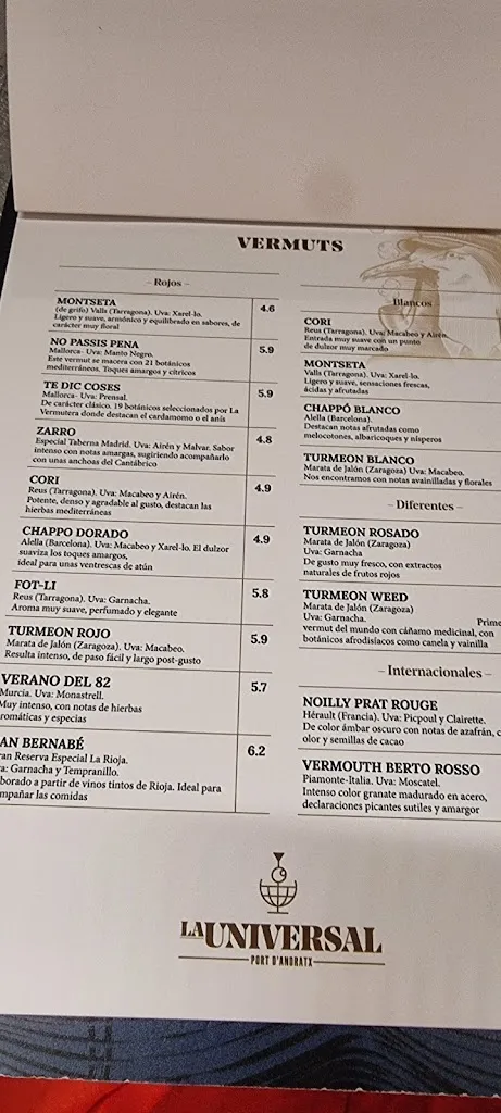 Menu_La Universal Port d´Andratx_Andratx_image_2