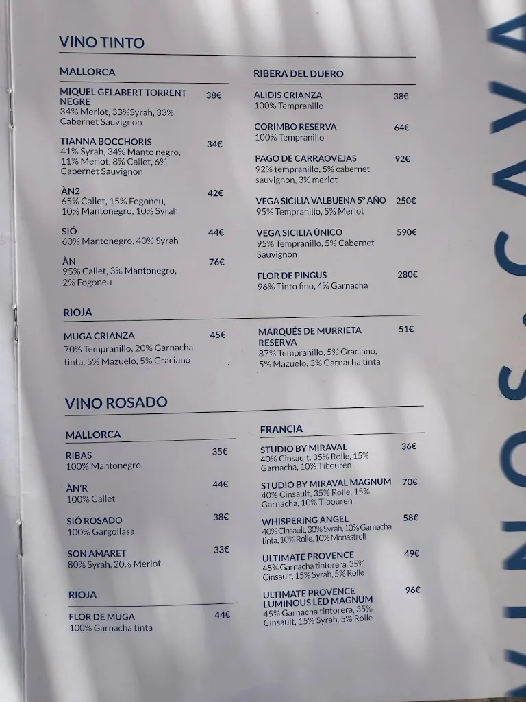 Menu_Restaurant Illeta_Camp de Mar_image_1