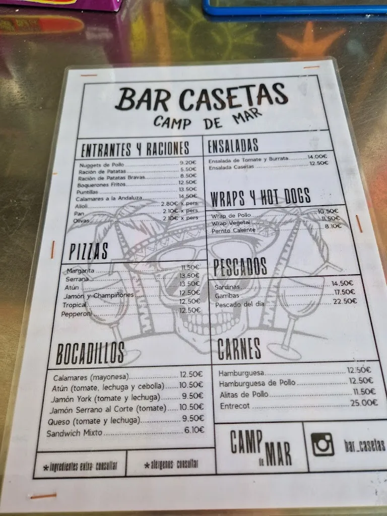 Menu_Chiringuito de camp de mar_Camp de Mar_image_2
