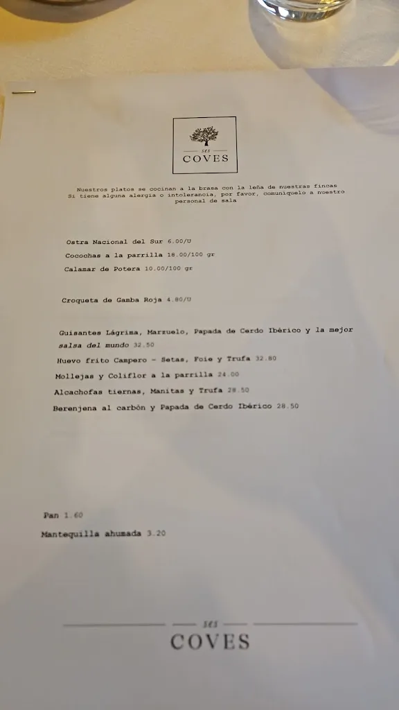 Menu_Ses Coves. Cafè & Grill_Campanet_immagine_2