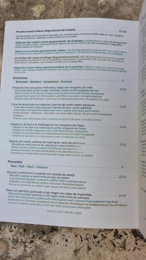 Menu_Es mirador de Monnaber restaurant_Campanet_image_1