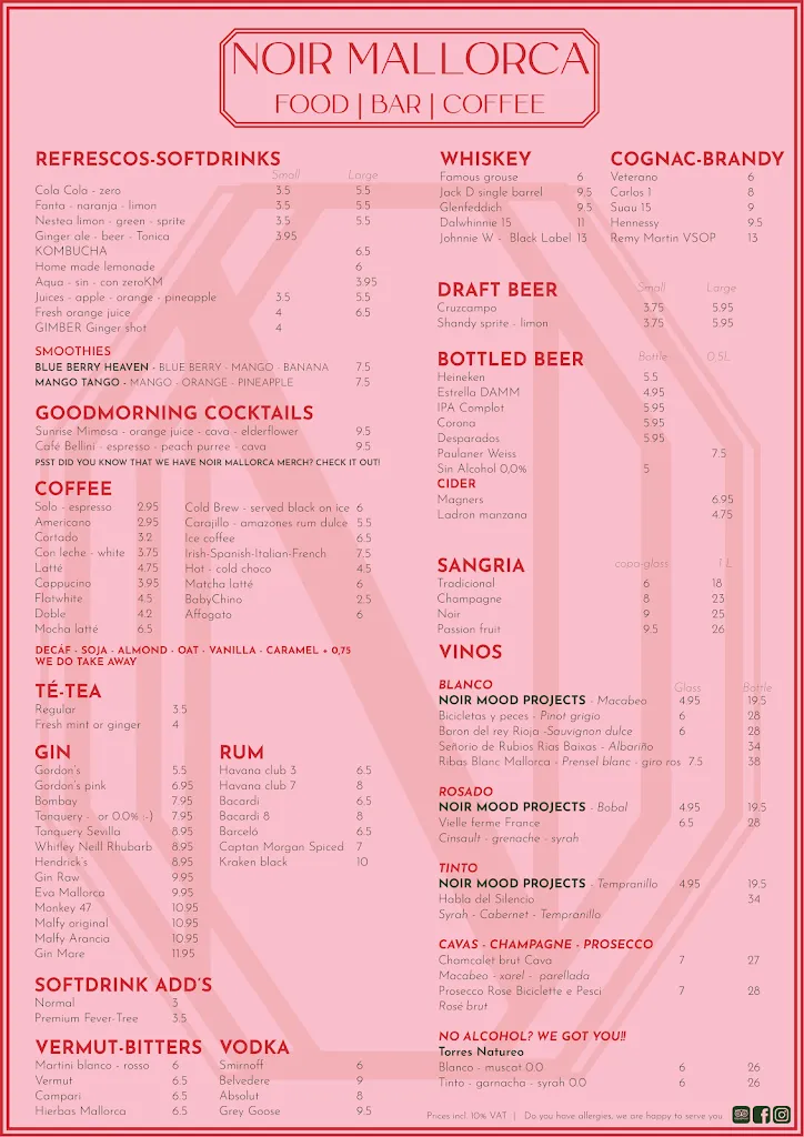 Menu_Bistro Noir | Restaurant Cala d'Or_Cala d'Or_image_2