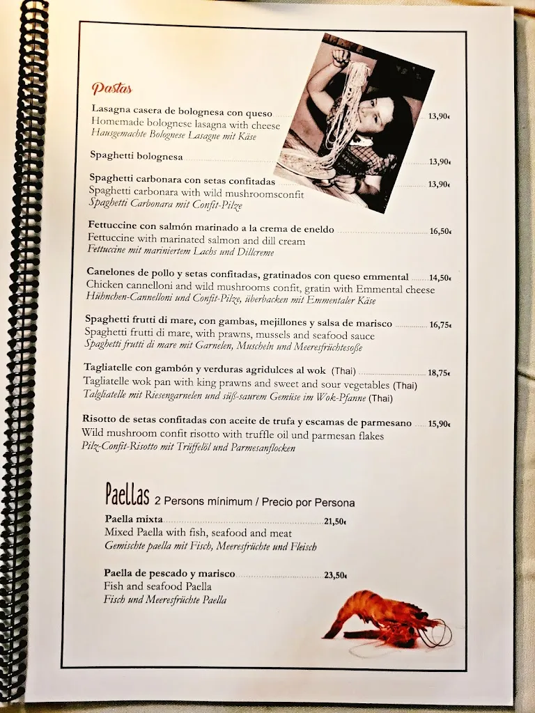 Menu_Porto Cari | Restaurant & Cafe_Cala d'Or_image_1