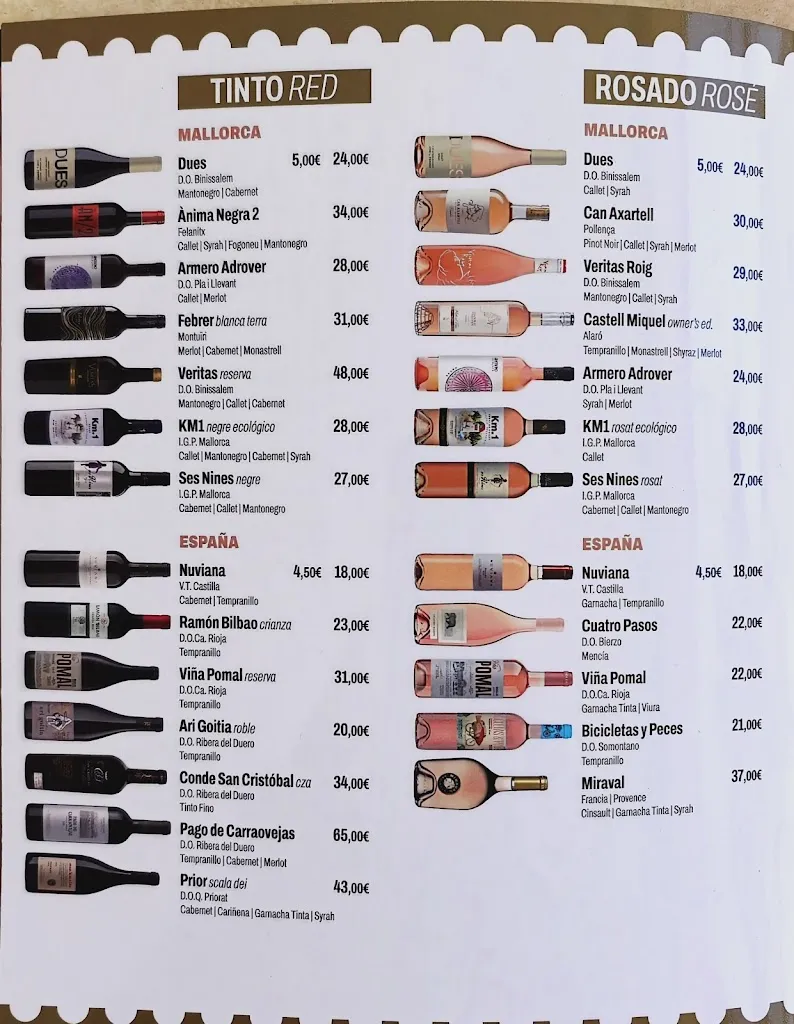 Menu_Hollywood Bar & Dinner_Cala d'Or_image_4