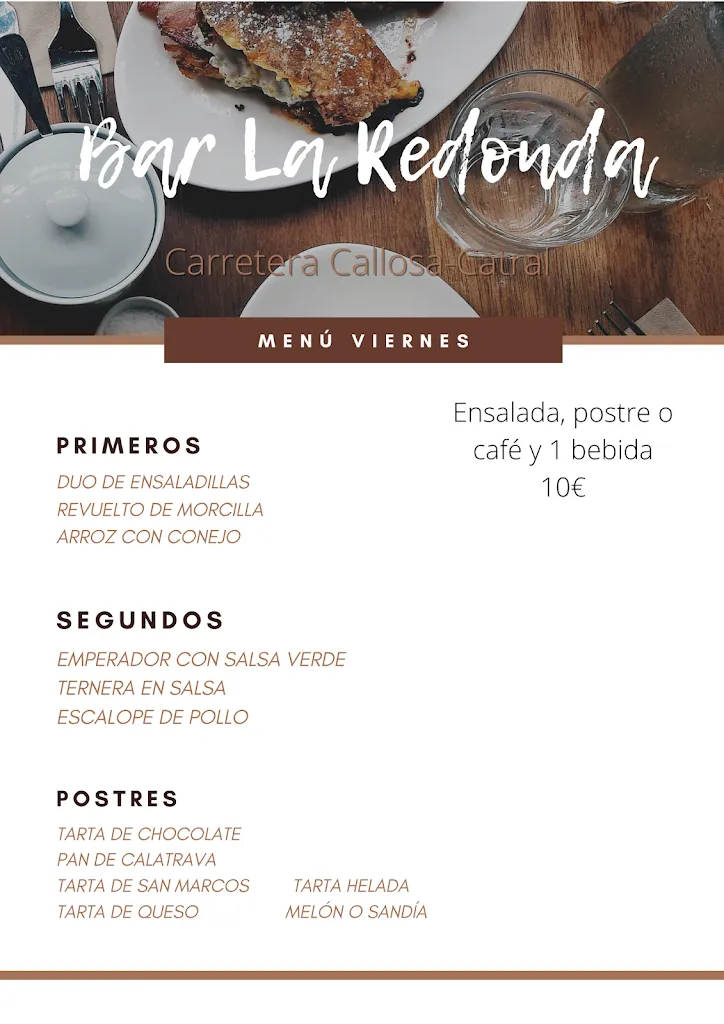 Menu_Bar Restaurante La Redonda_Callosa de Segura_image_4