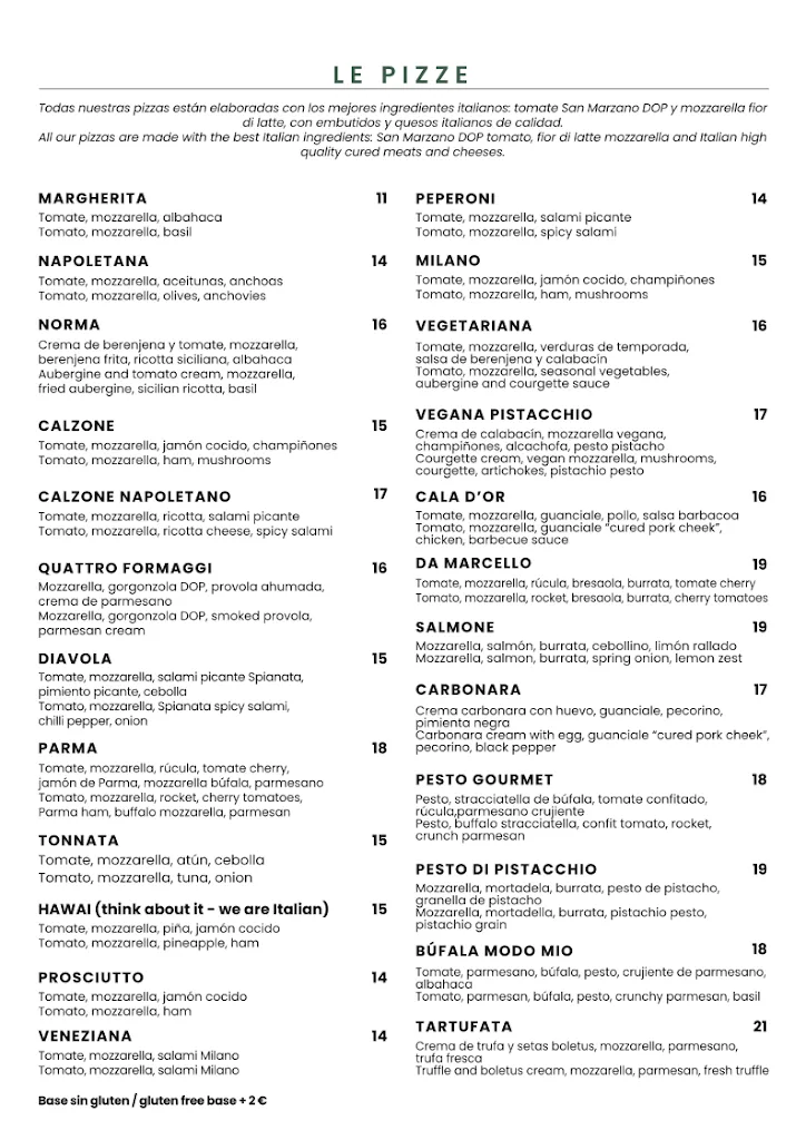 Menu_Da Marcello_Cala d'Or_image_2