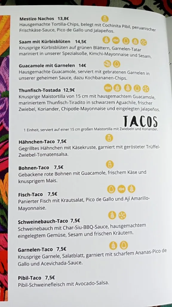 Menu_La Casa De Las Flores_Cala d'Or_immagine_4