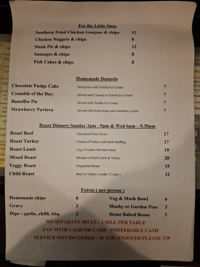 Menu_Mollys Irish Bistro & Bar_Cala d'Or_image_1