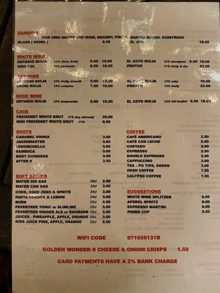 Menu_Mollys Irish Bistro & Bar_Cala d'Or_image_4