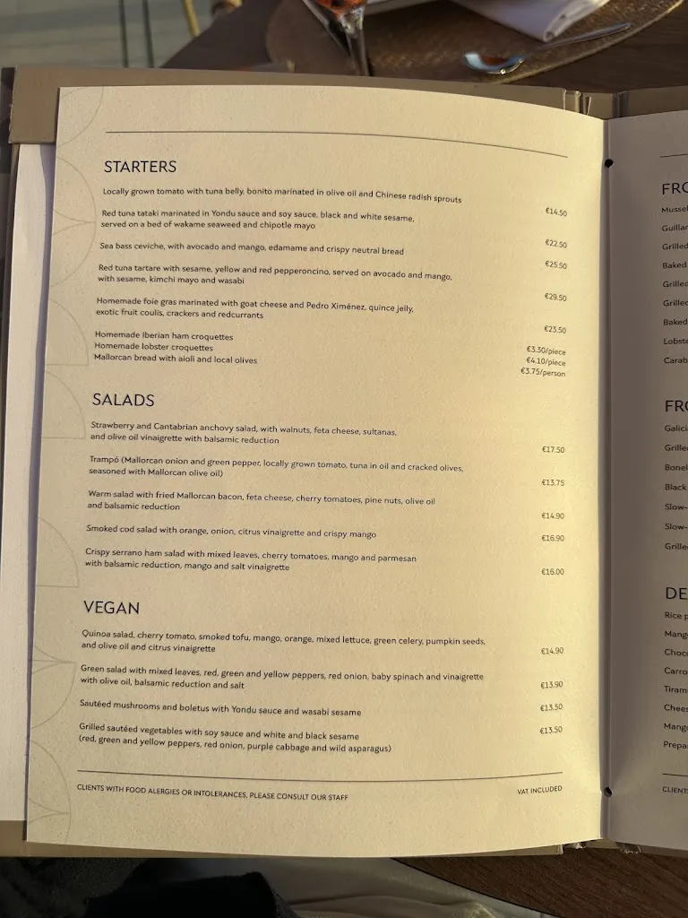 Menu_Nua Restaurant | Sky Lounge Cala d´Or_Cala d'Or_image_2