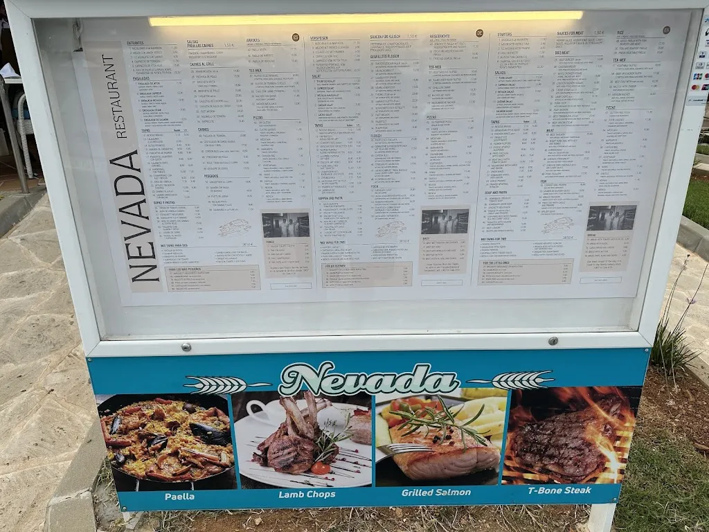 Menu_Restaurante Nevada_Cala d'Or_image_2