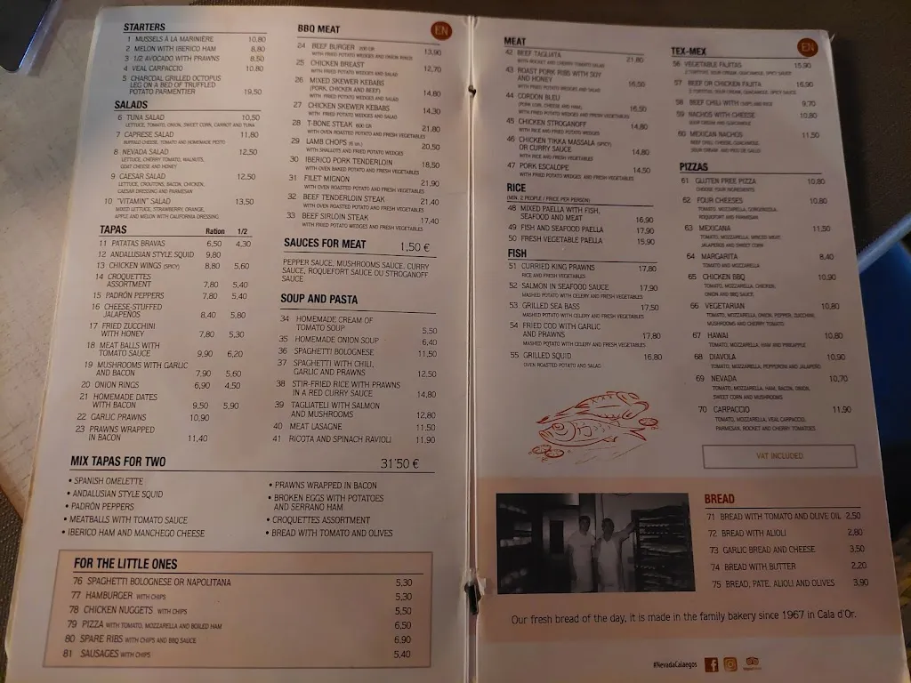 Menu_Restaurante Nevada_Cala d'Or_image_3