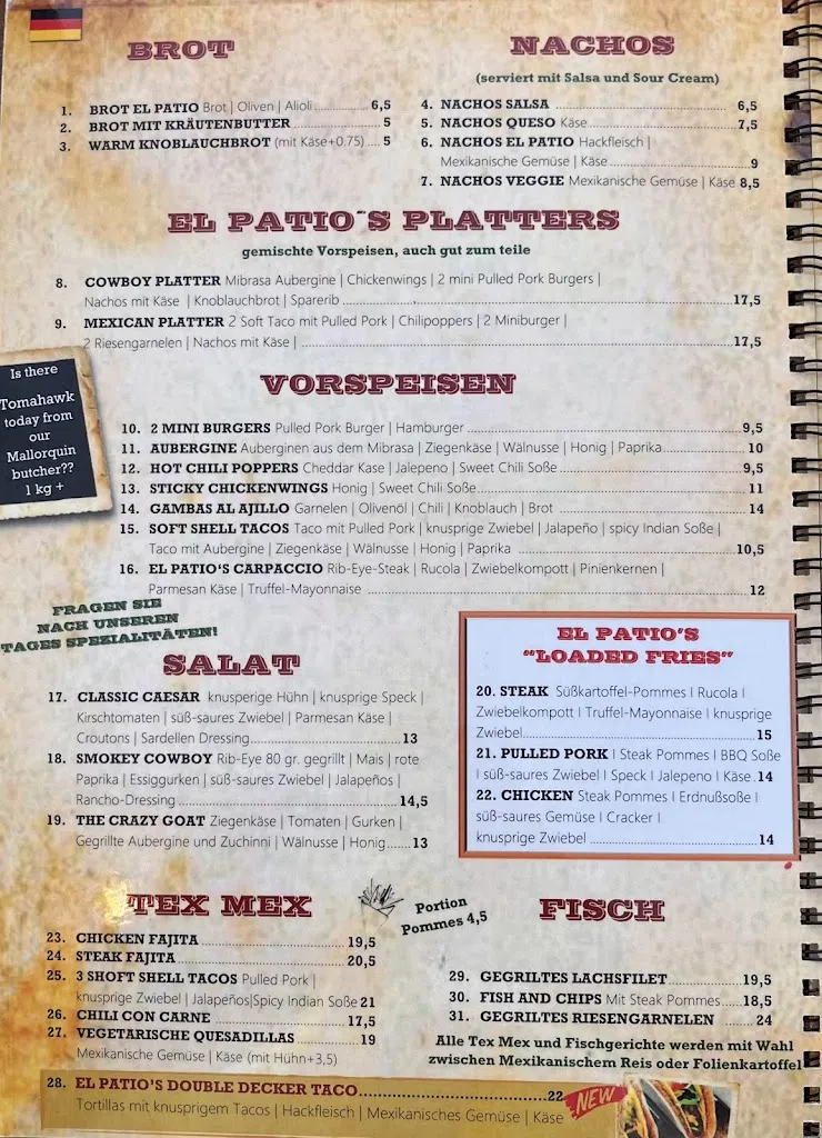 Menu_El Patio_Cala d'Or_image_1