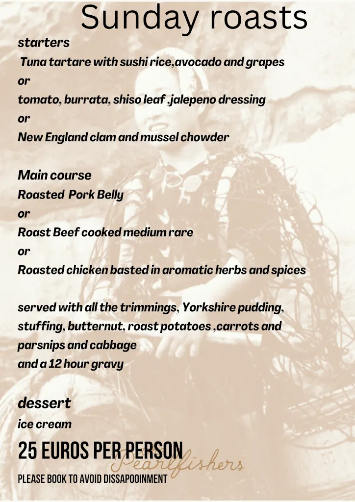 Menu_The Pearlfishers Lobster shack_Cala d'Or_image_4