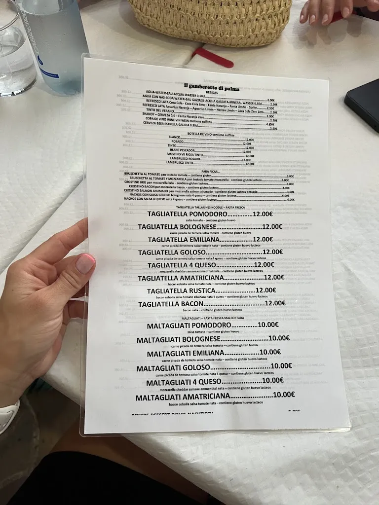 Menu_il gamberetto di palma_Can Pastilla_image_2