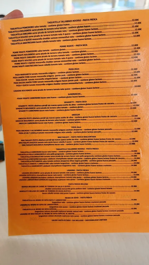 Menu_il gamberetto di palma_Can Pastilla_image_3