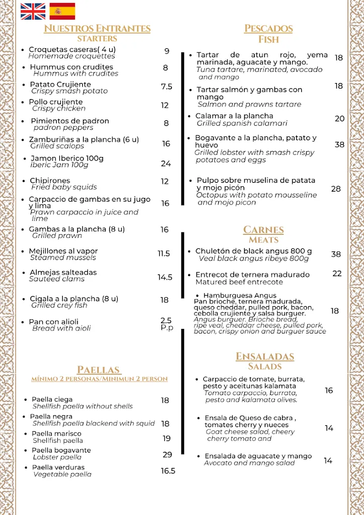 Menu_Neroli Restaurant Cocktail_Can Pastilla_image_2
