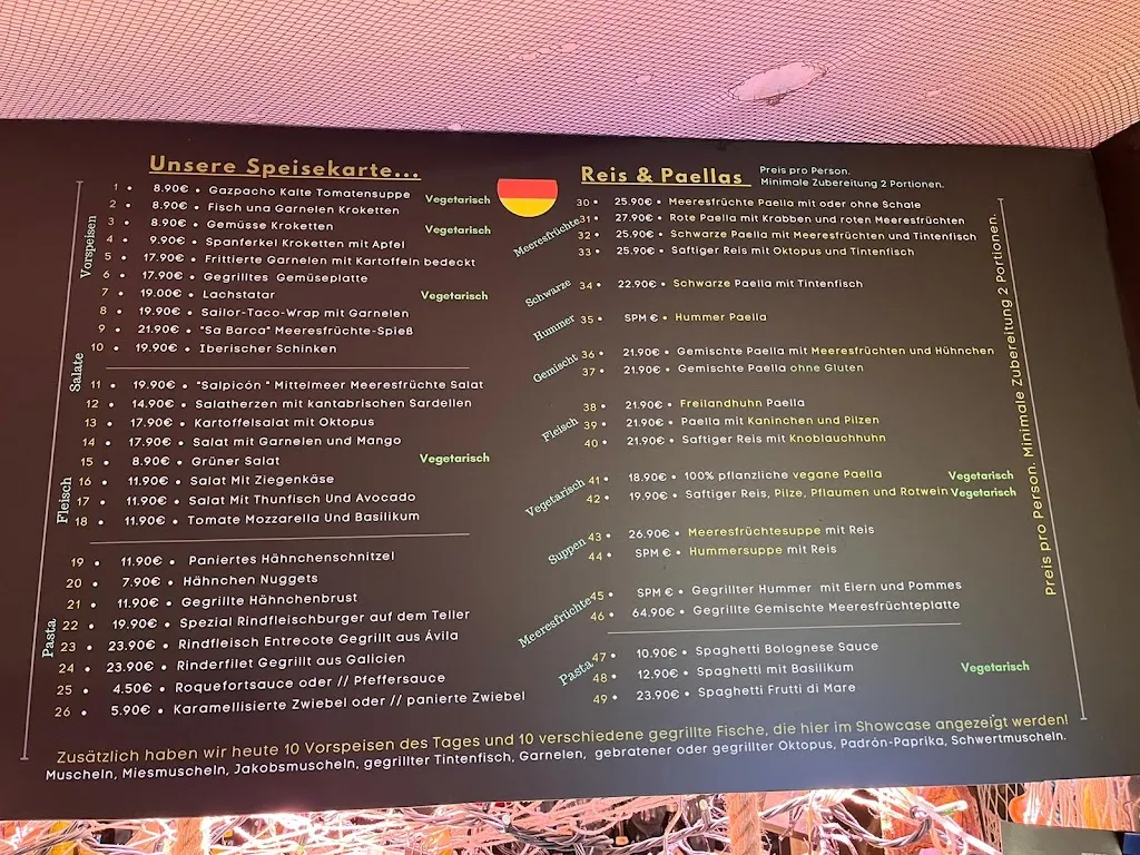 Menu_Restaurant Marisc Sa Barca_Can Pastilla_image_1