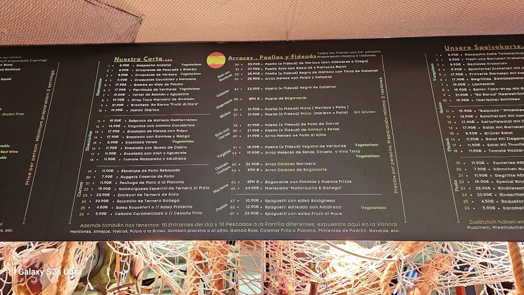 Menu_Restaurant Marisc Sa Barca_Can Pastilla_image_3