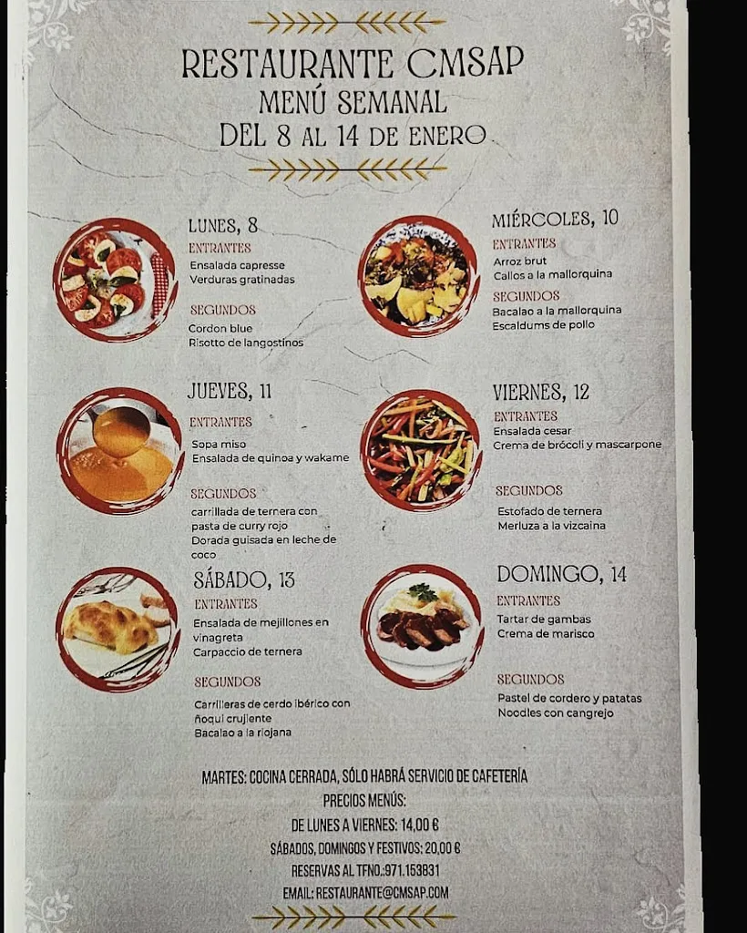 Menu_Restaurant Club Nàutic Can Pastilla_Can Pastilla_image_4