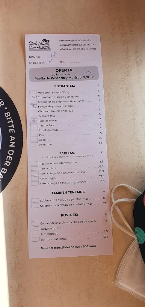 Jenseney_Restaurant Club Nàutic Can Pastilla_Can Pastilla_review