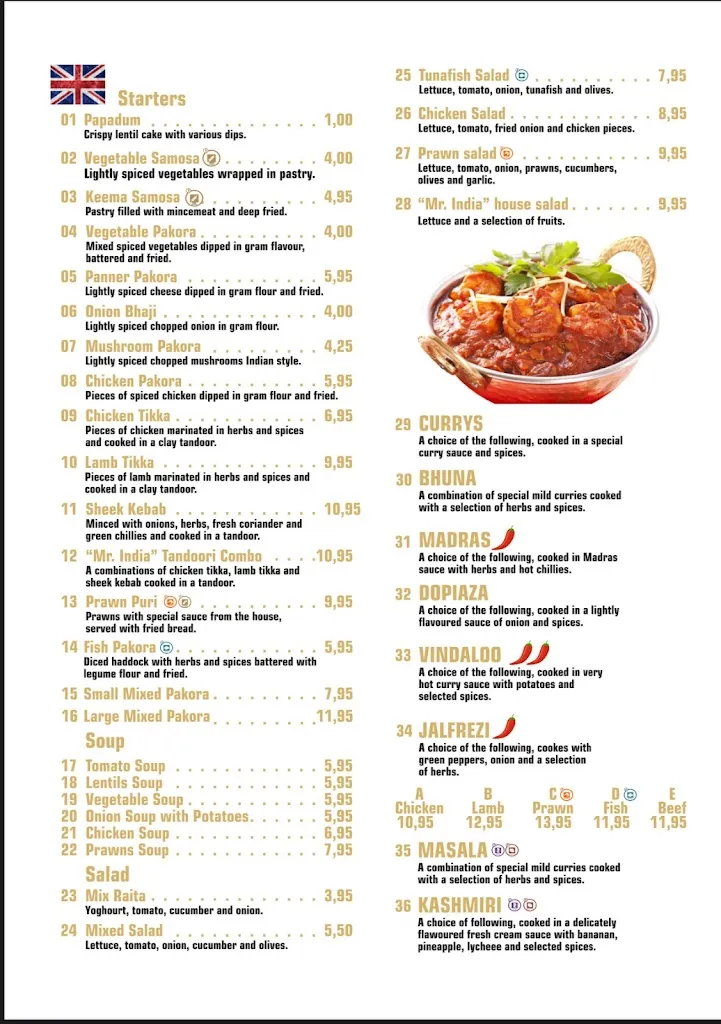 Menu_Indian House Restaurant_Can Pastilla_immagine_1