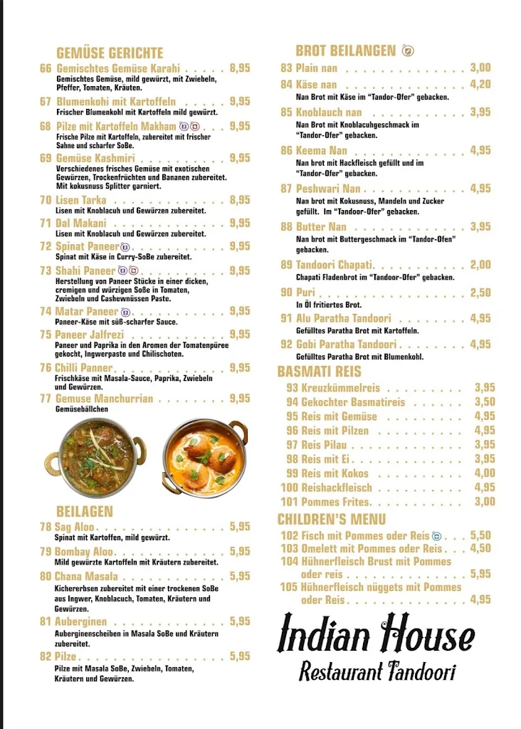 Menu_Indian House Restaurant_Can Pastilla_immagine_4