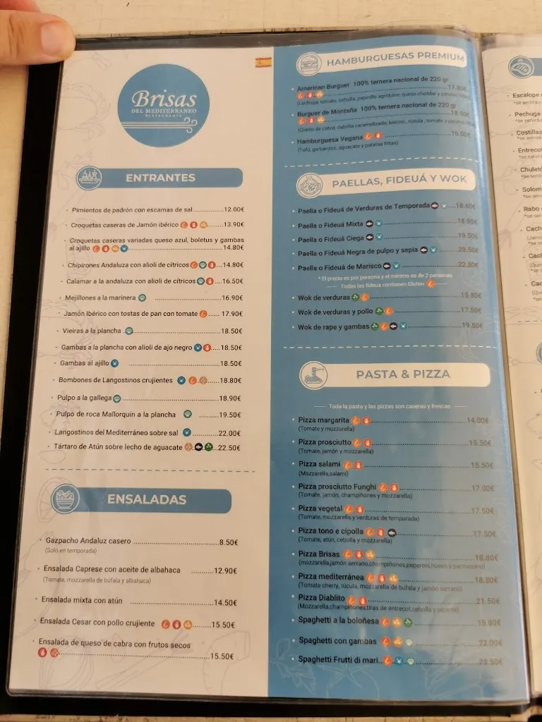 Menu_Restaurante Brisas del Mediterráneo_Can Pastilla_image_3