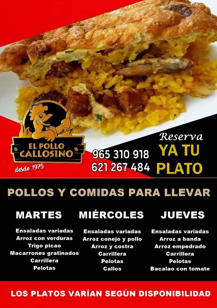 Menu_El Pollo Callosino de Callosa_Callosa de Segura_image_3