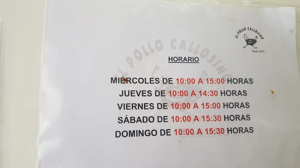 Hno Ariel Cardona_El Pollo Callosino de Callosa_Callosa de Segura_review
