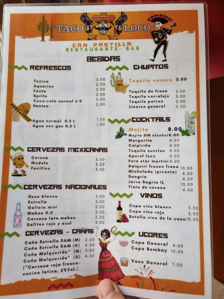 Menu_Taco Loco Can Pastilla_Can Pastilla_image_2