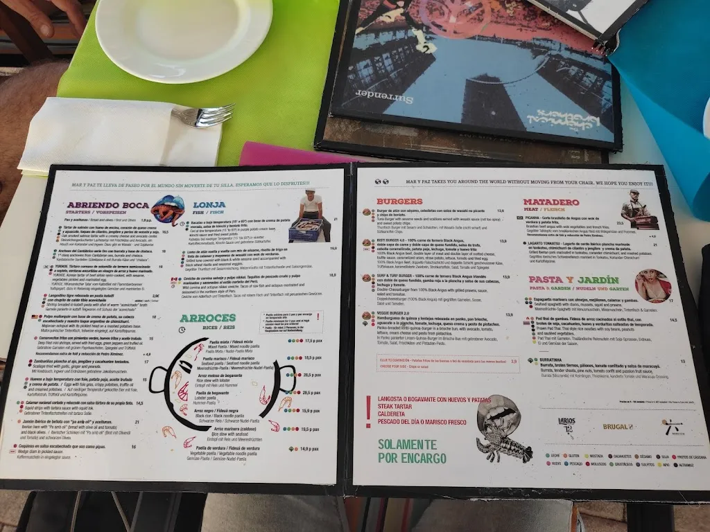 Menu_Mar i Paz_Can Picafort_image_2