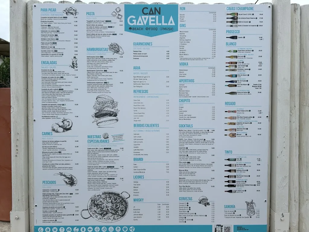 Menu_Can Gavella_Can Picafort_image_1