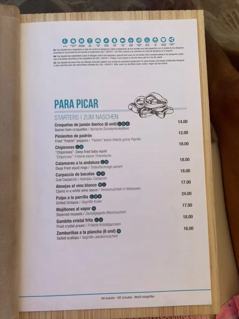 Menu_Can Gavella_Can Picafort_image_3