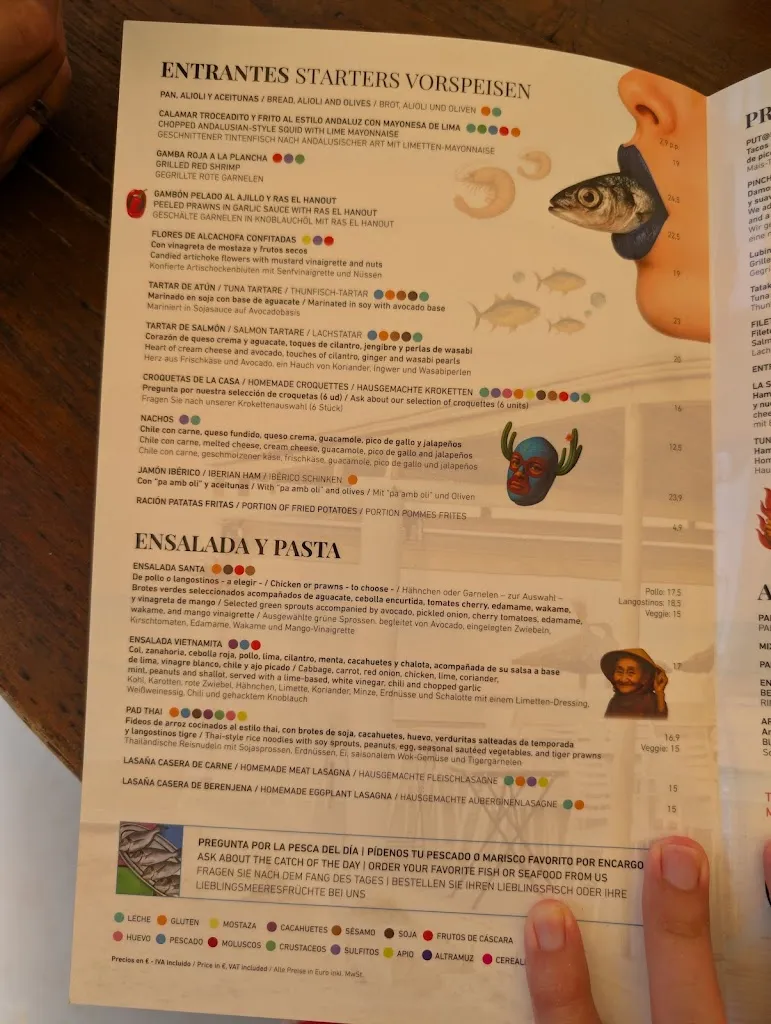 Menu_La Santa_Can Picafort_image_4