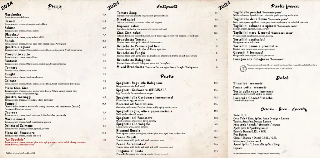 Menu_Ciao Ciao_Can Picafort_image_1