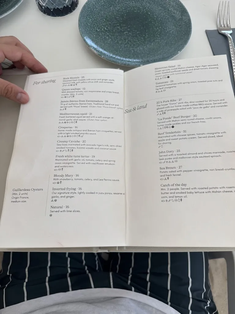 Menu_Ponderosa Beach_Can Picafort_immagine_1