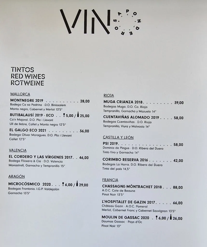 Menu_Ponderosa Beach_Can Picafort_immagine_2