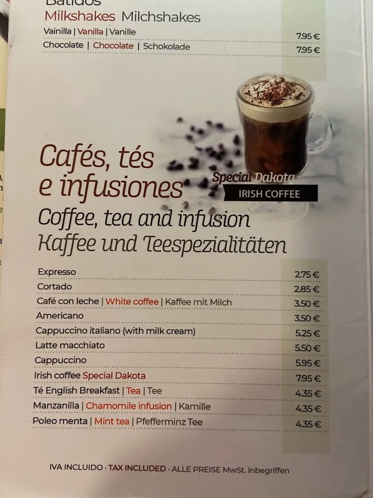 Menu_Dakota Tex Mex - Can Picafort_Can Picafort_image_1