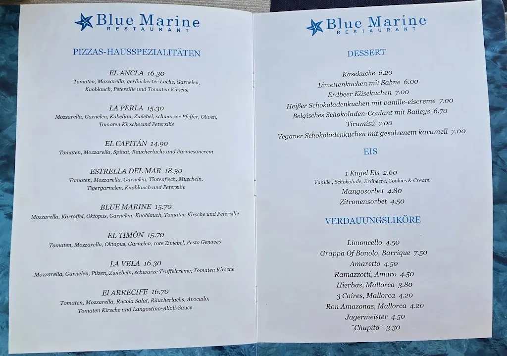 Menu_Blue Marine restaurant_Can Picafort_image_2
