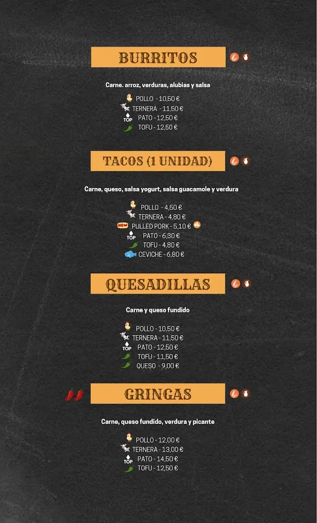 Menu_Sa mexicana _Can Picafort_image_3