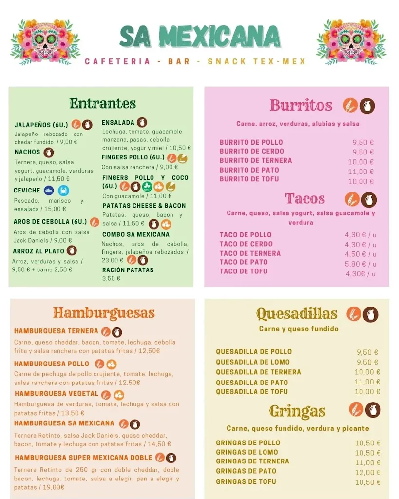 Menu_Sa mexicana _Can Picafort_image_4
